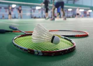 Indoor Badminton Court